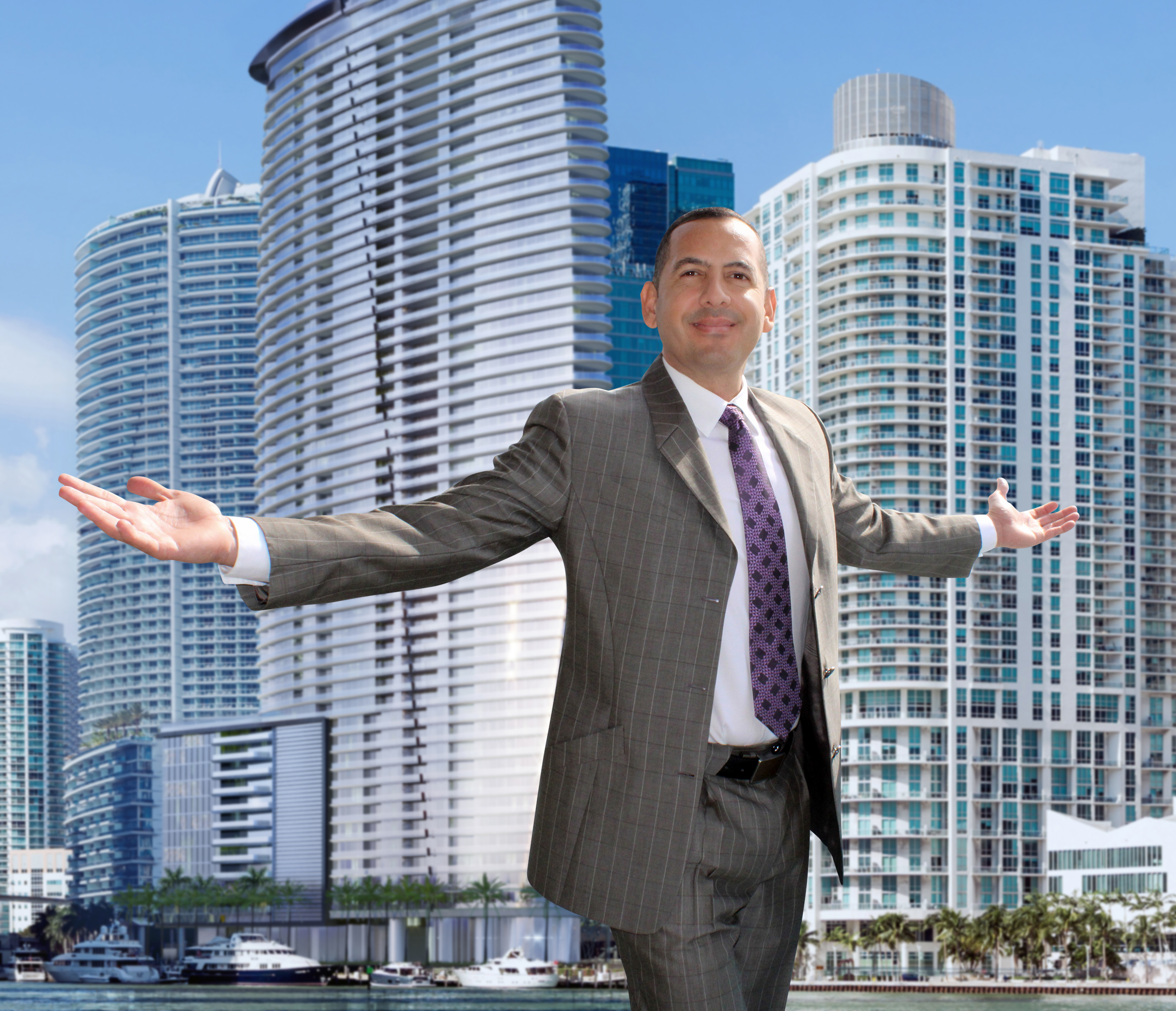 Ricky Garcia at Aston Martin Residences, 300 Biscayne Blvd, Miami